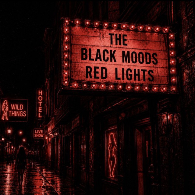 Red Lights — The Black Moods, cover art